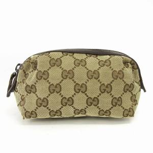 039 1103 3903 アクセサリーポーチ GGキャンバス ブラック（2023/07/17