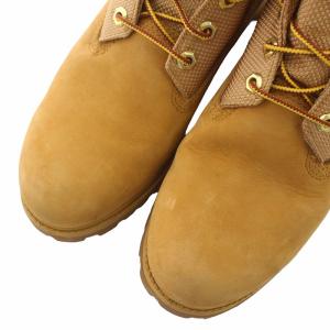 ロールトップブーツ ショート ヌバックレザー 7M 25cm 茶 ブラウン