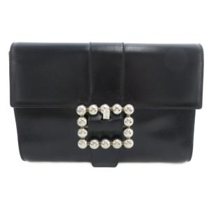 セカンドバッグ クラッチバッグ マカダム柄 PVCレザー 鞄 茶 ブラウン