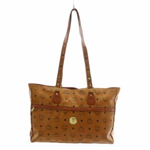 トートバッグ ハンドバッグ 皮革 レザー ロゴ 茶 ブラウン（2024/10/24