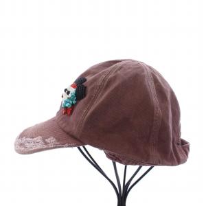 KOUNTRY かつらぎ KOLA CAP ZUNIチートリメイク キャップ ビーズ 刺繍