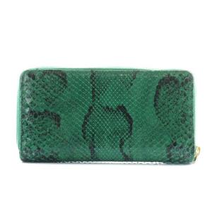GGマーモント 長財布 パイソン 緑 456117 0959（2022/07/04買取