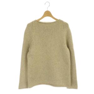 カシミヤ リブマフラー ニット べージュ（2024/11/17買取） - YURI