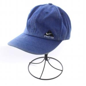 キャップ 帽子 ロゴ刺繍 青 ブルー（2025/02/17買取） - NIKE ACG