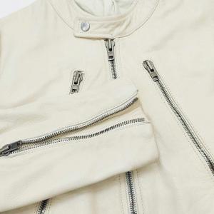 08SS 5 Zip Riders 八の字ライダース レザージャケット ここのえ期