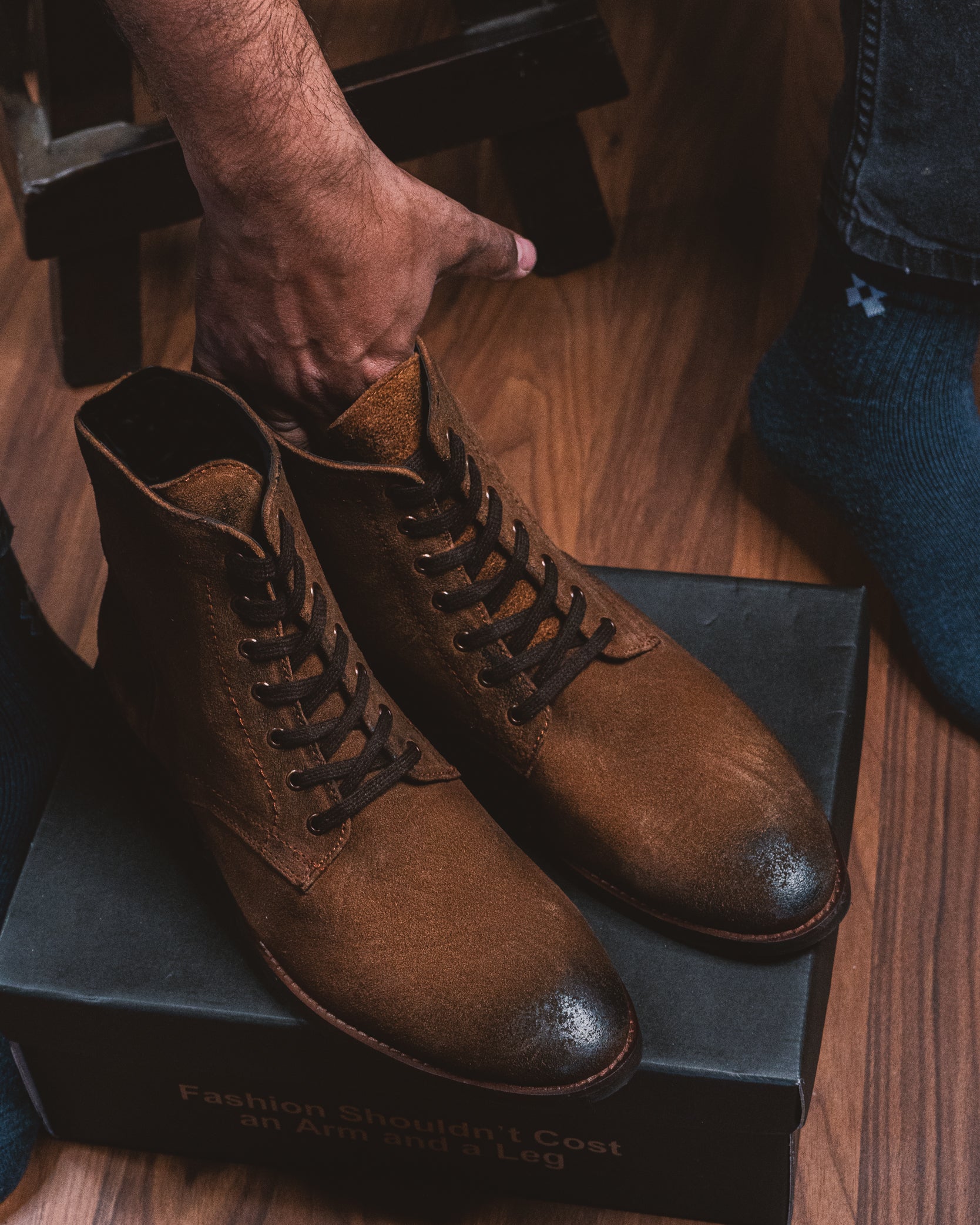 Ambassador Mocha Boots – Vegan Basics