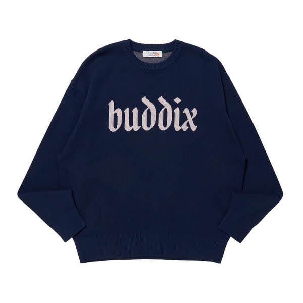 Logo Jacquard Knit | buddix | VERTICAL GARAGE OFFICIAL ONLINE