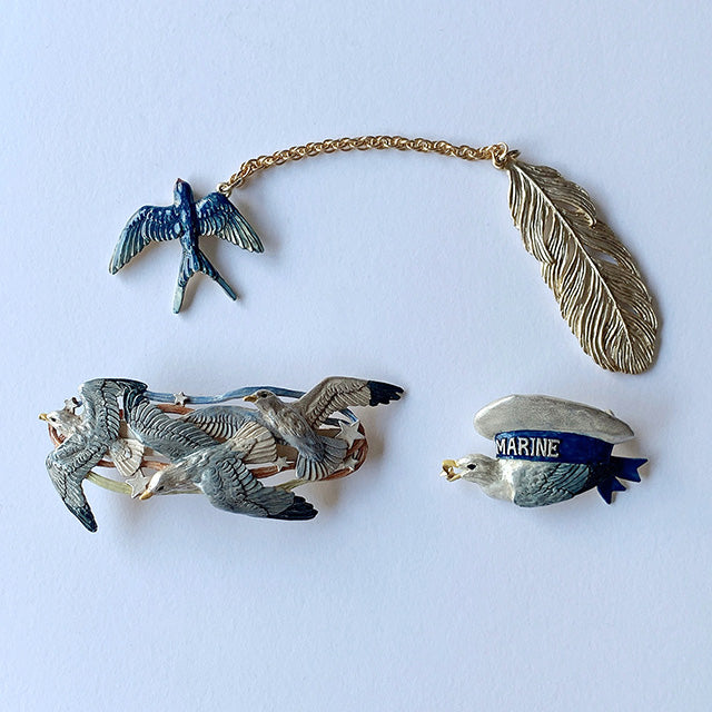 今だけ旧価格・ラス2!】【CP送料込】「船乗り / ブローチ / Palnart