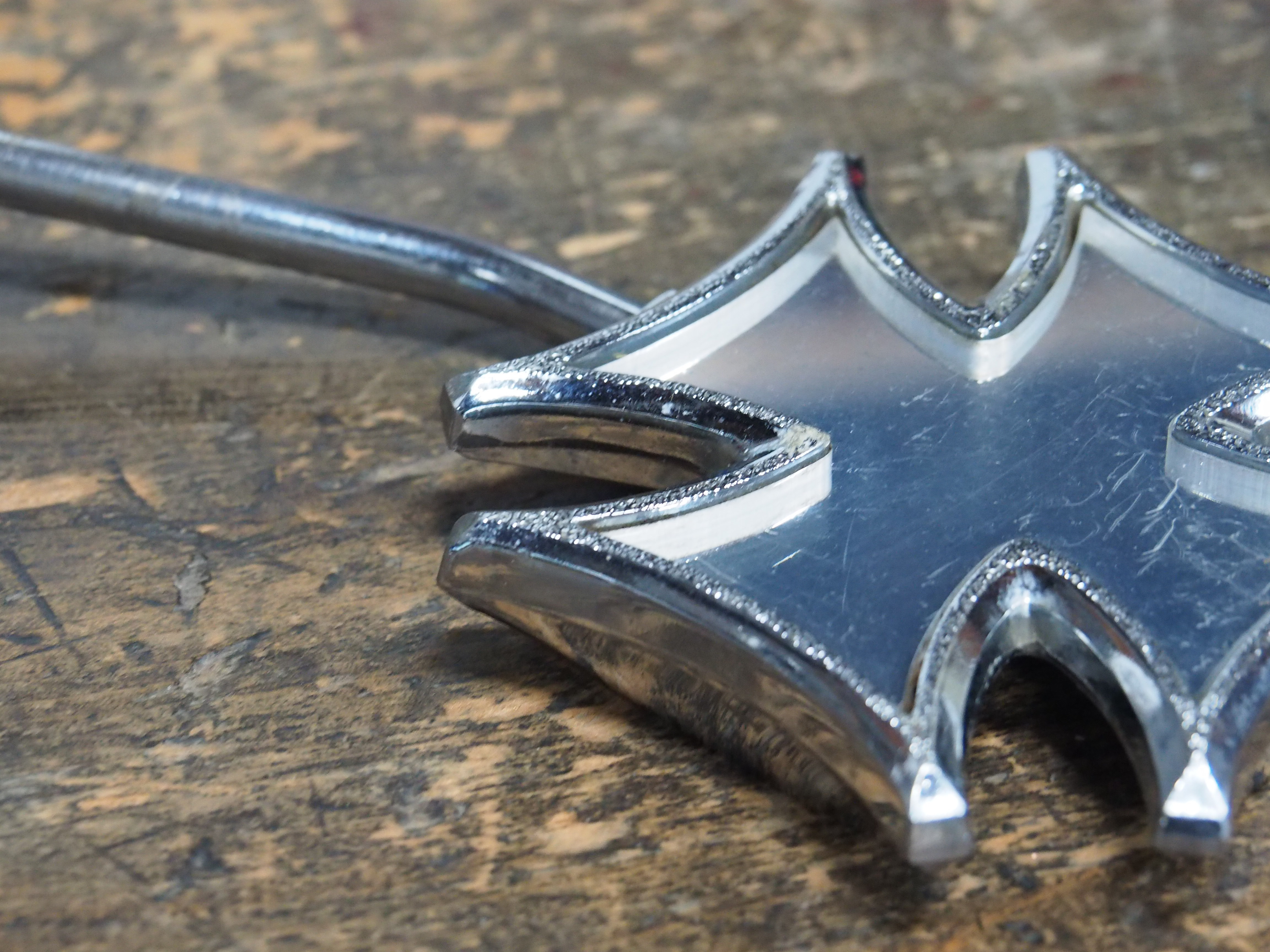 ボールドアイアンクロスミラー|AEE|チョッパー|エドロス | Vintage