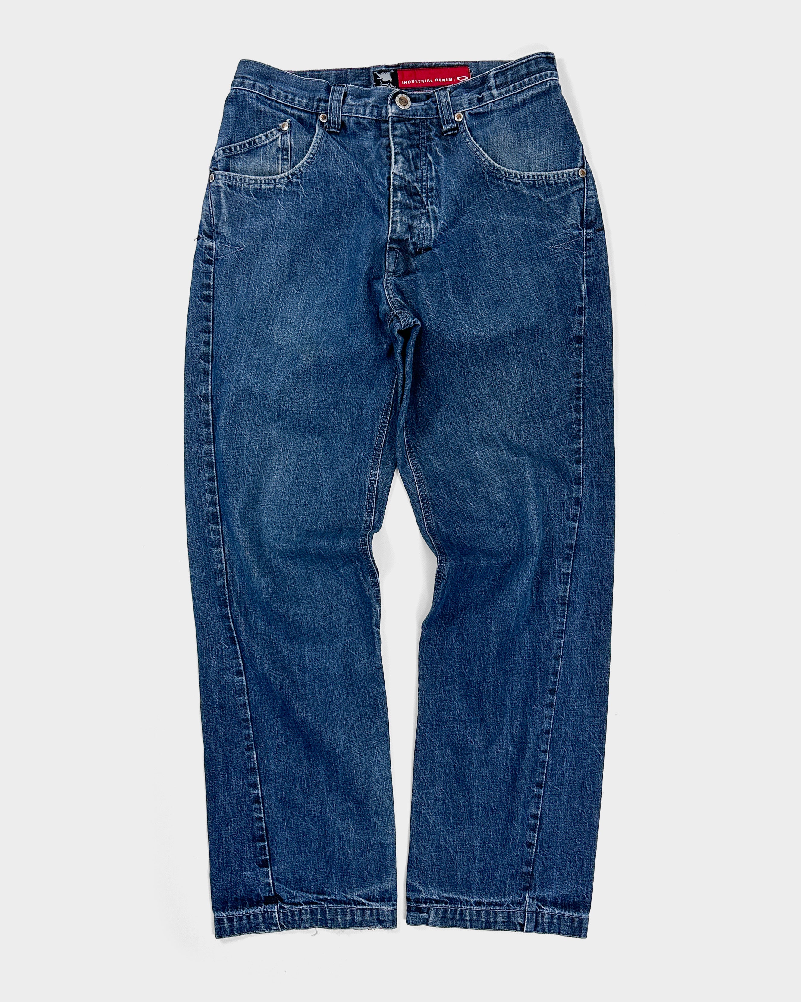 Oakley Red Core Industrial Denim Pants 2000's – Vintage TTS
