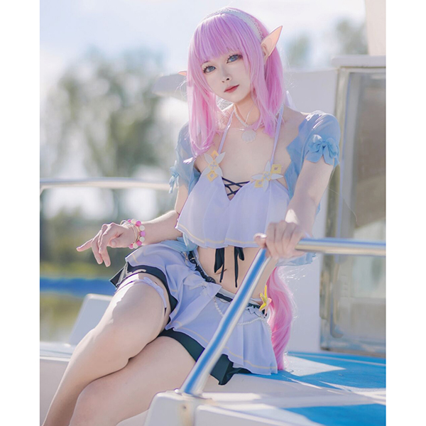 崩壊3rd エリシア 水着 コスプレ衣装 コスプレ ウィッグ 学園祭
