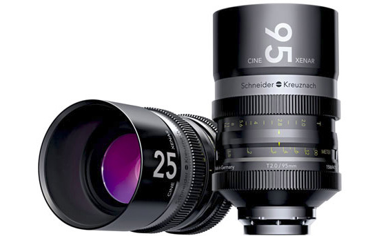独・シュナイダークロイツナッハ社のデジタルシネマ用レンズCine-Xenar