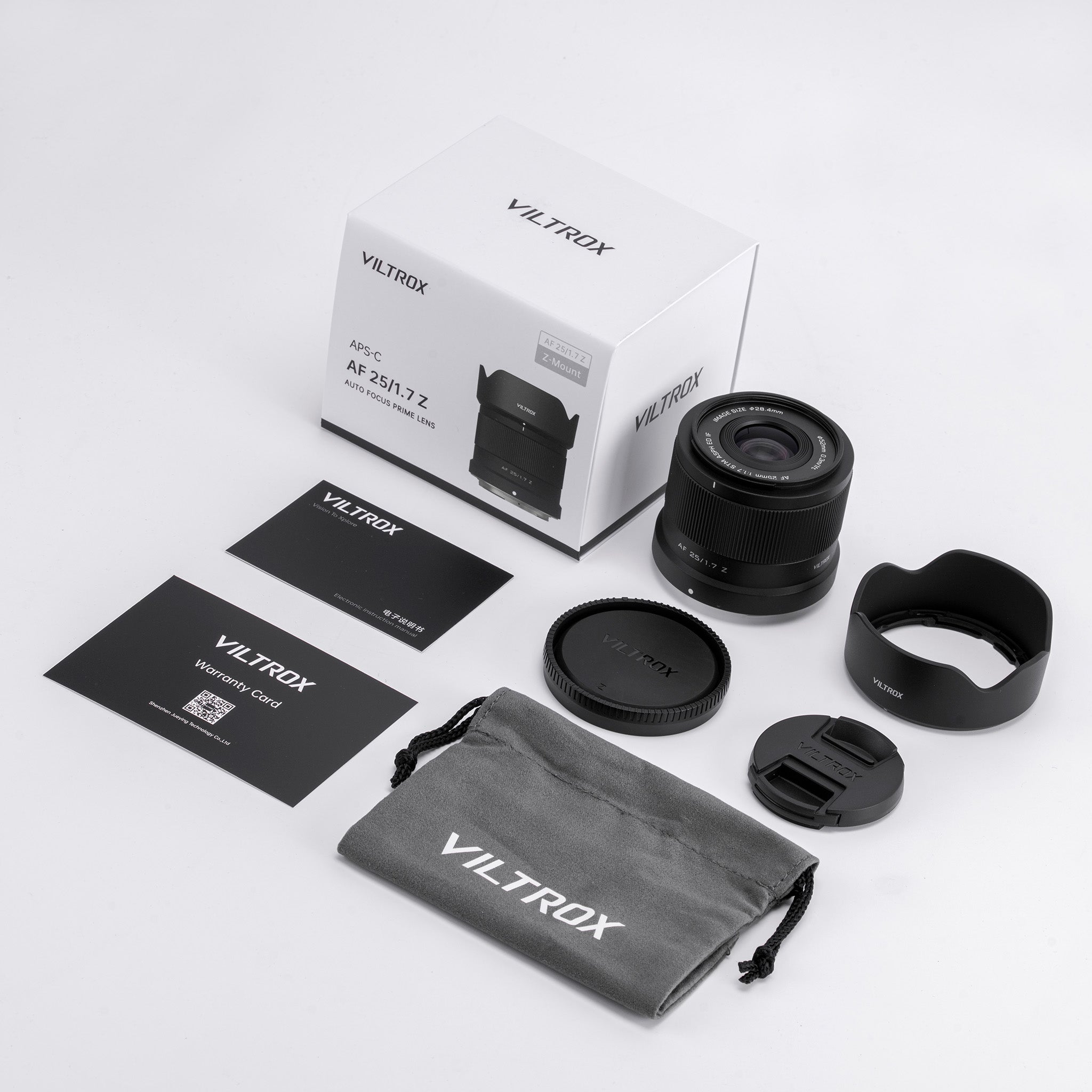 新同品 Viltrox AF 25mm F1.7 AIR Zマウント フィルター Viltrox AF