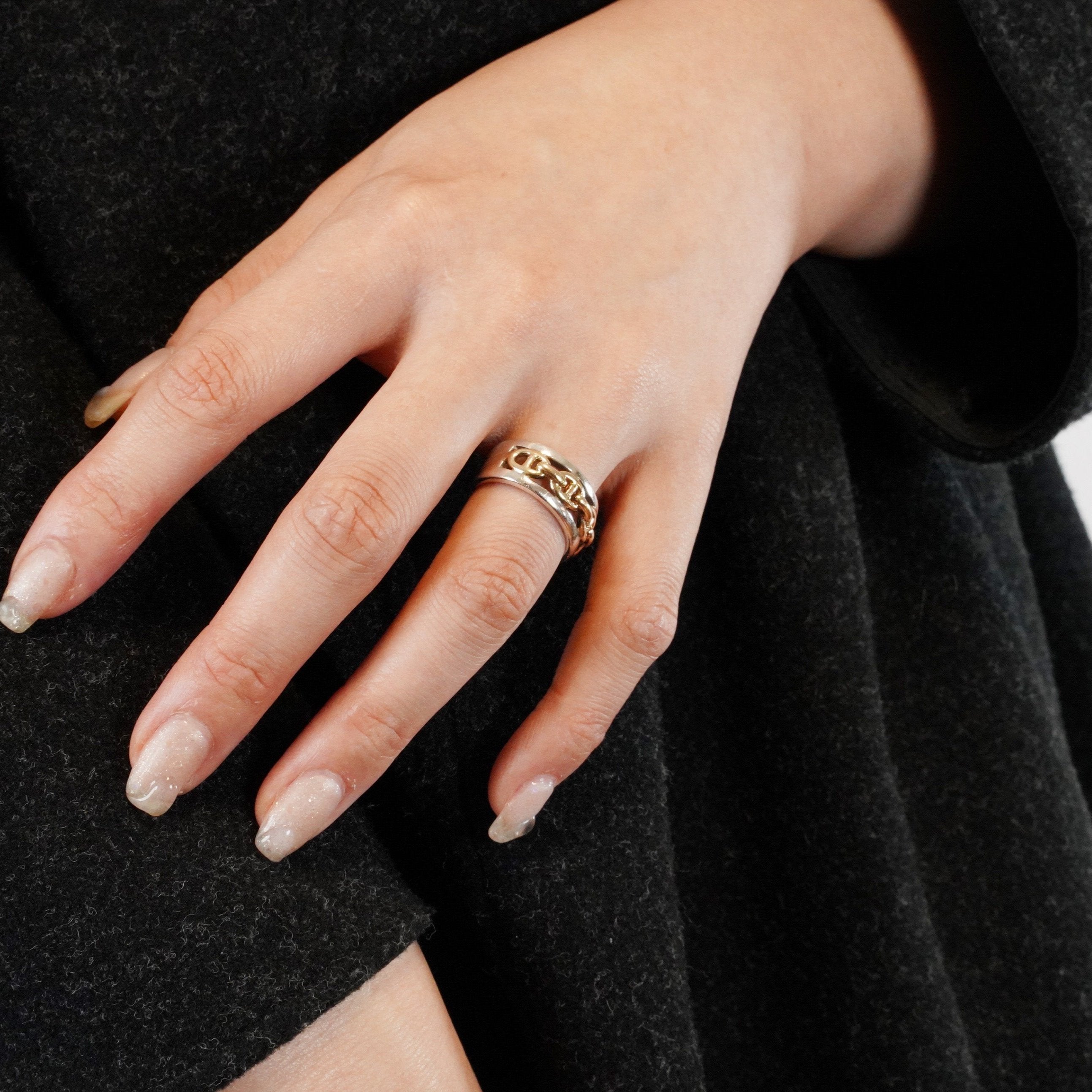 HERMES ヴィンテージ アンシェネ コンビリング – VISION ARCHIVE