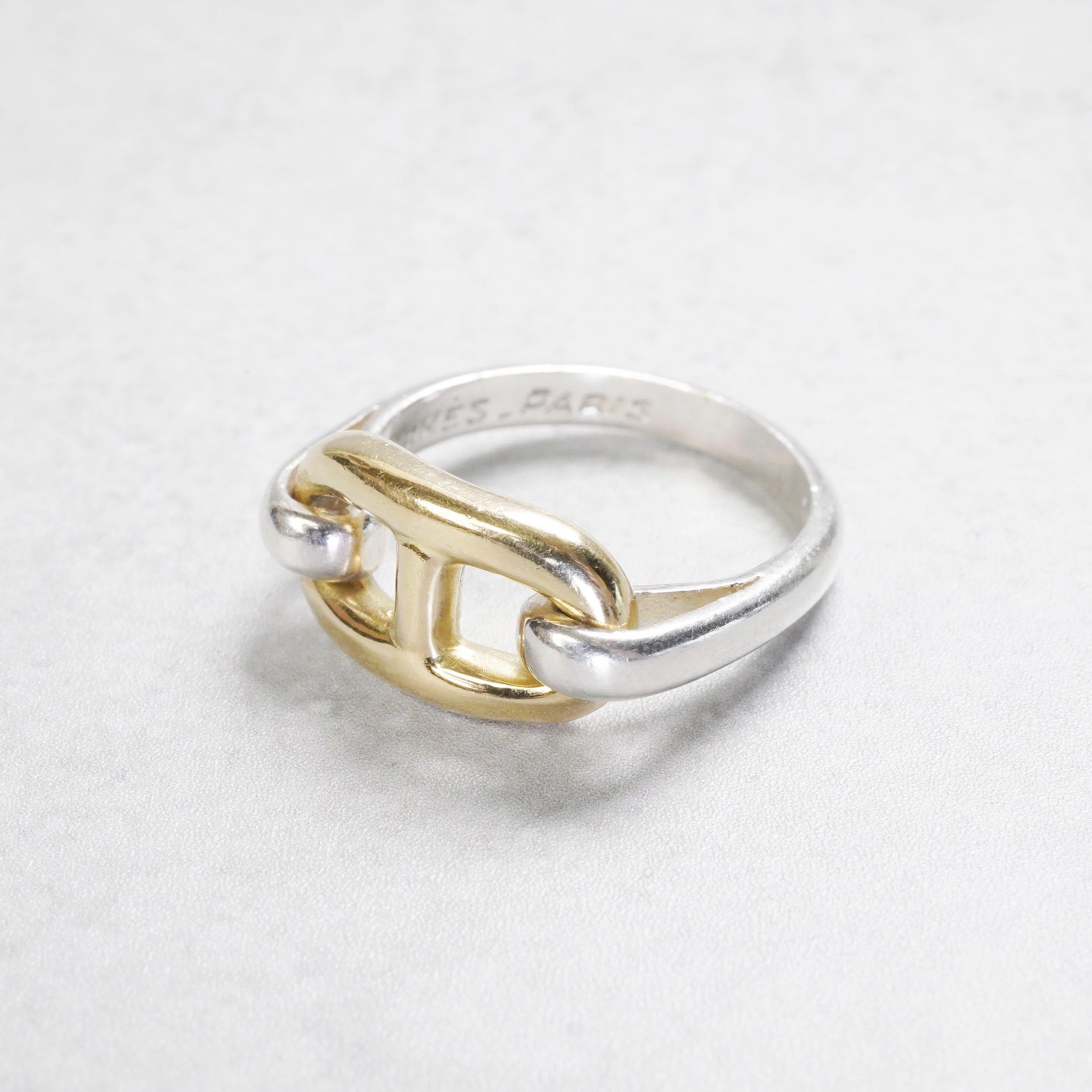 HERMES シェーヌダンクル コンビリング 54号 – VISION ARCHIVE