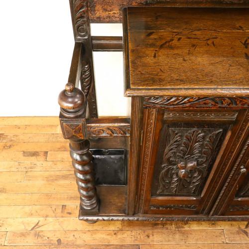 イギリスアンティーク ホールスタンド 玄関用家具 オーク材 v_59247