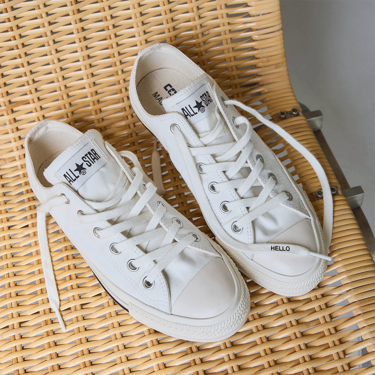 こだわりのスペックが満載！！マディソンブルー×コンバース 大人の