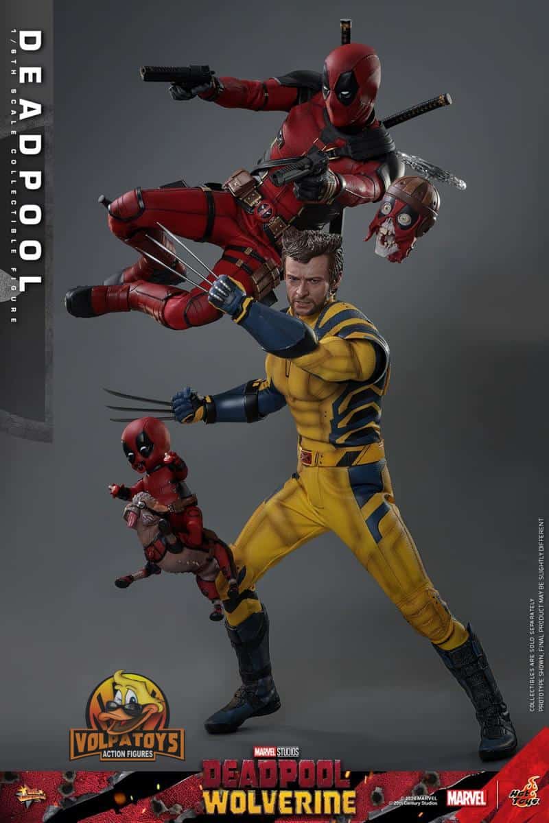Deadpool Vs Wolverine Hot Toys MMS746