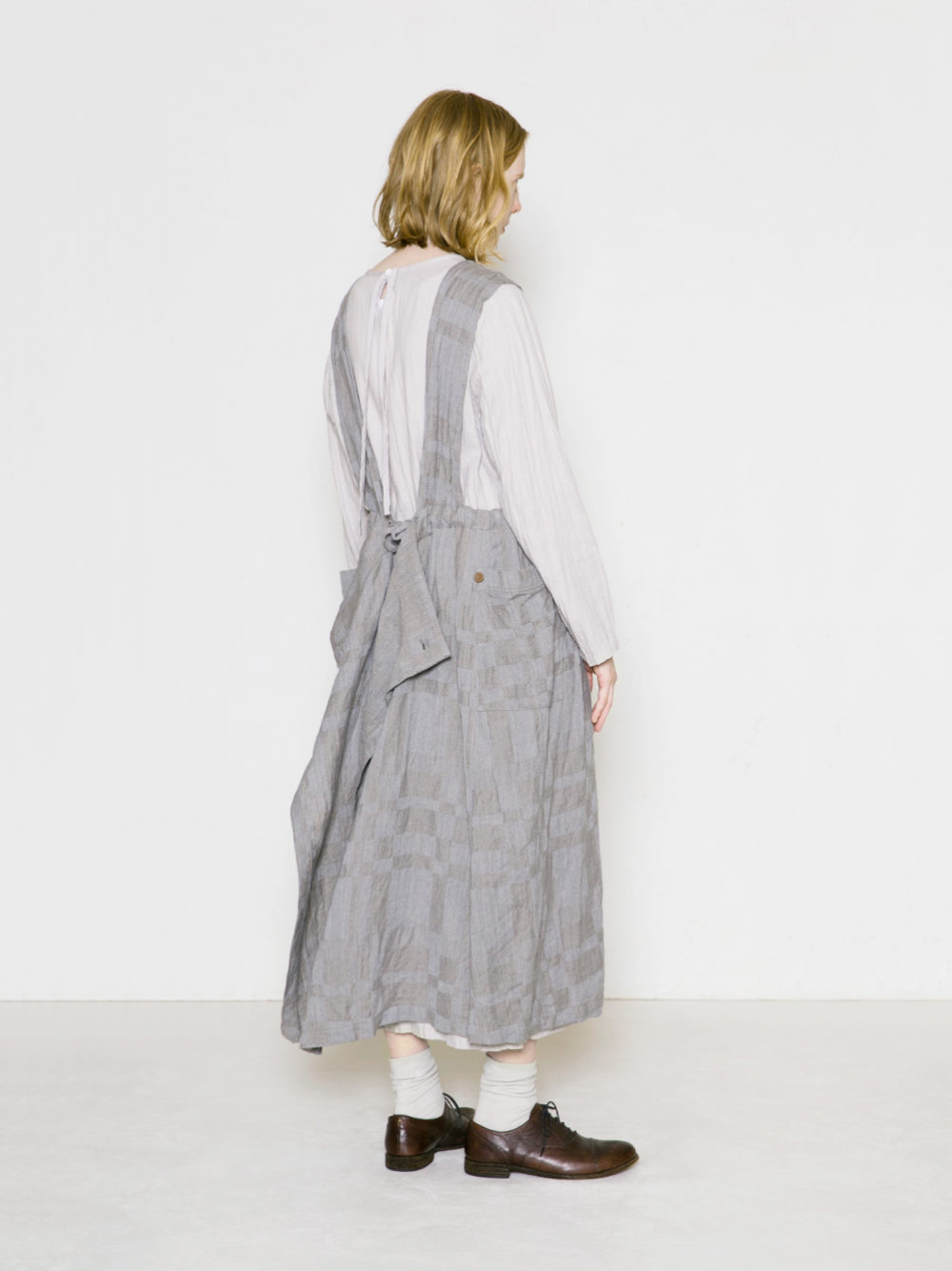 Ombre Check 2Wayラップスカート | ITEM | Vlas blomme｜ ヴラスブラム