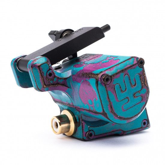Vlad Blad Avenger 2 Pro Blue Pink Tattoo Machine By Shpigel