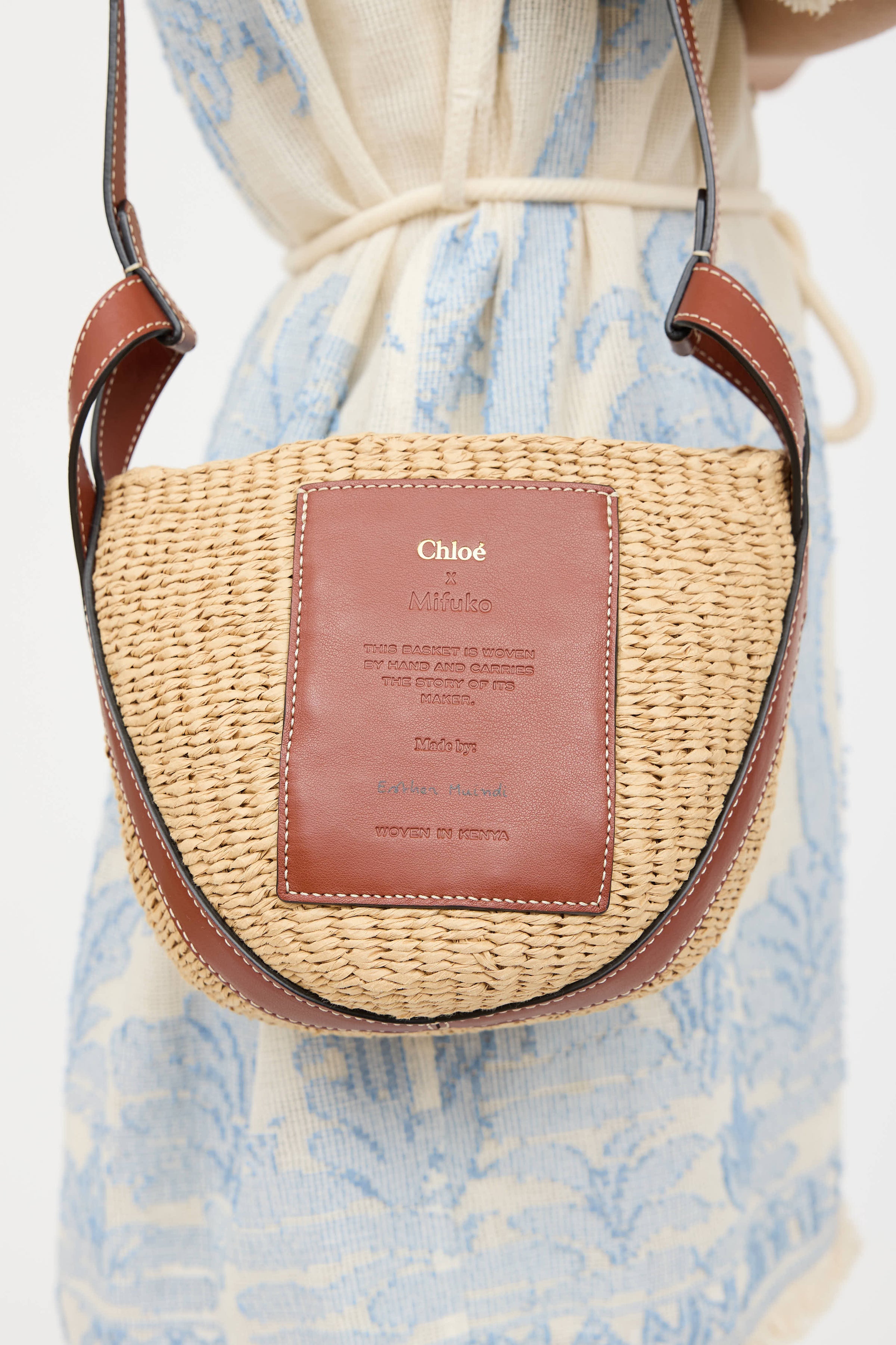 Chloé // X Mifuko Woody Small Basket Bag – VSP Consignment