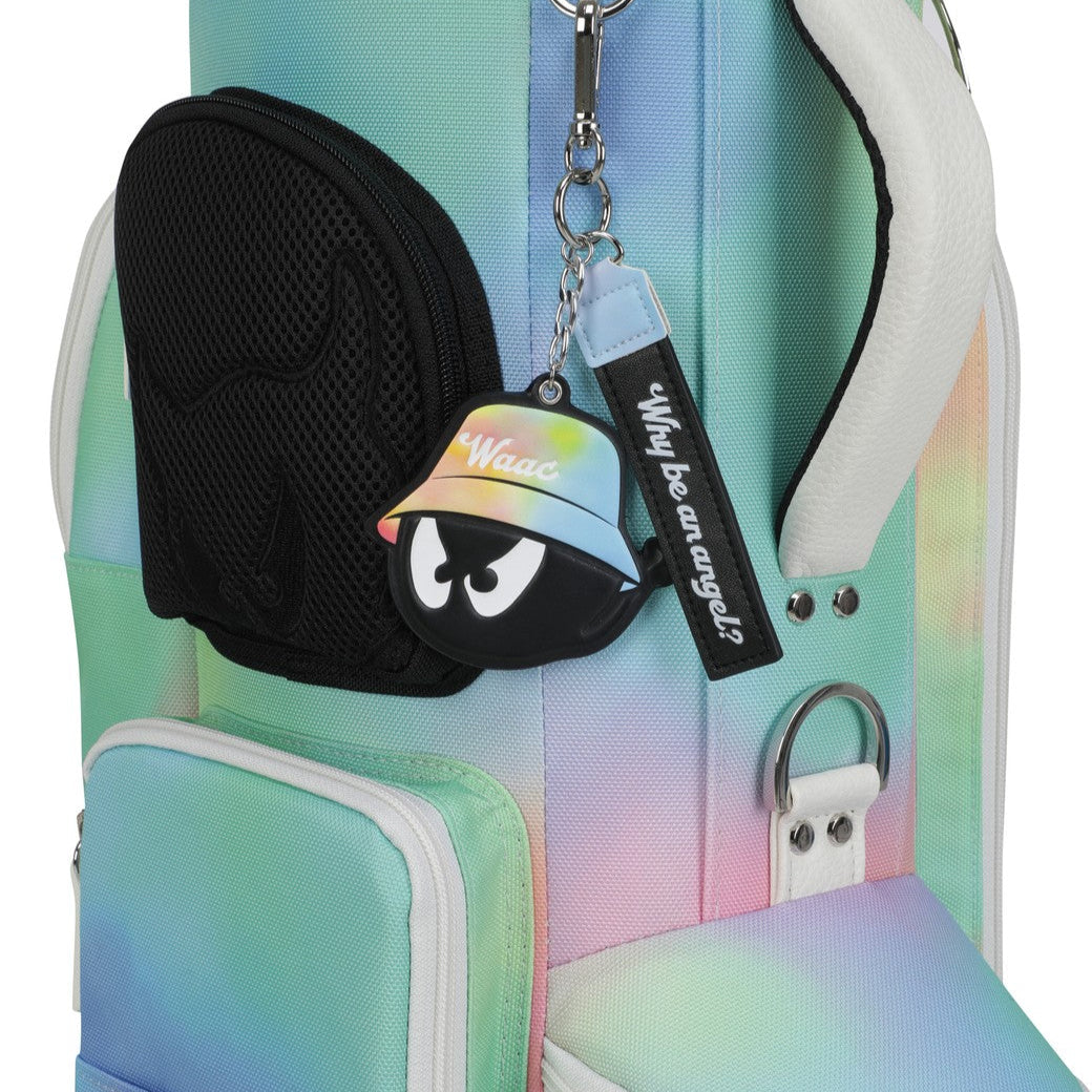 UNISEX キャスター付キャディバッグ ピンク