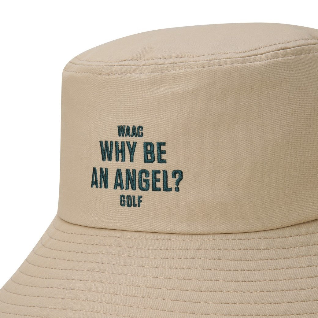 UNISEX WAACKYバケットハット ベージュ