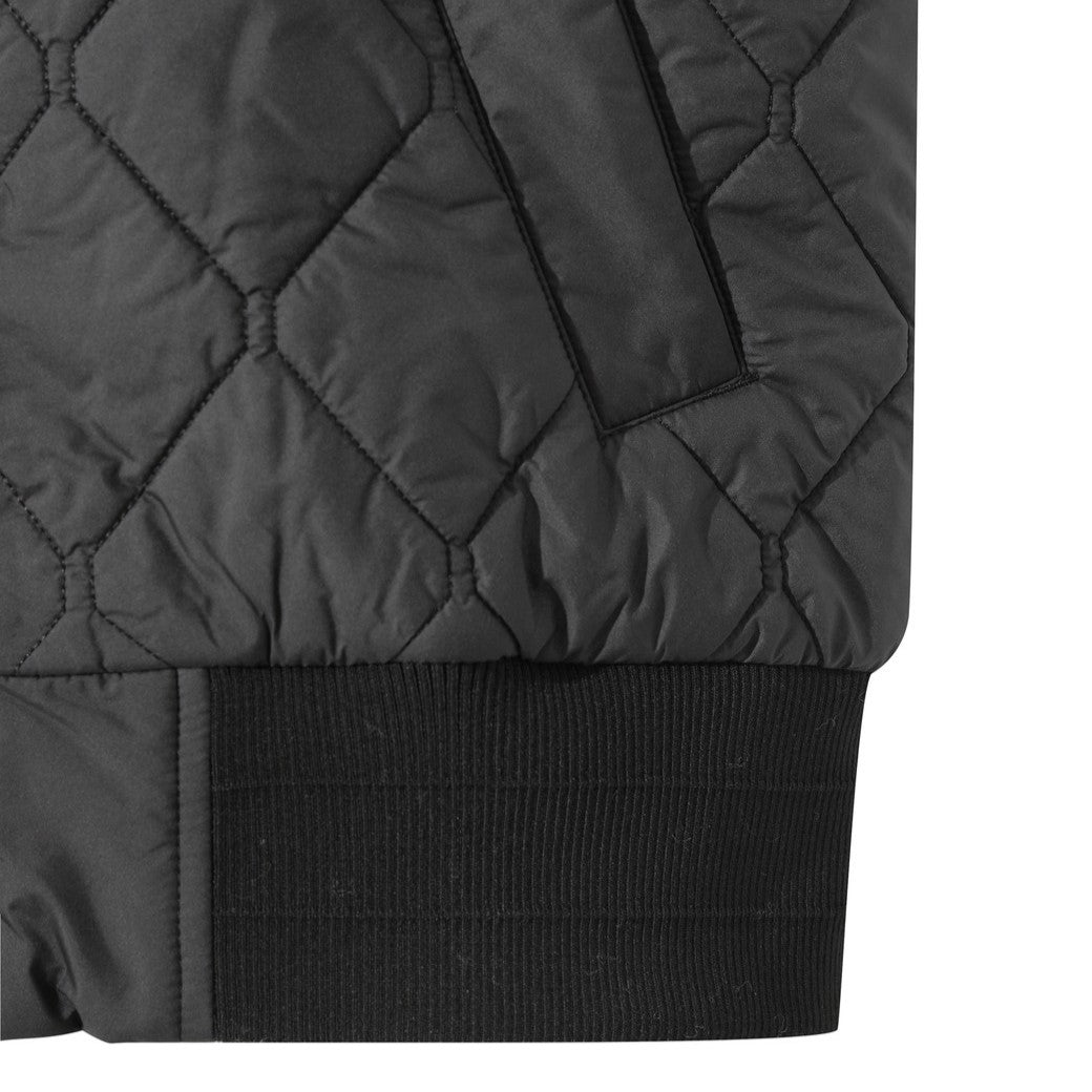 WOMEN キルティングベスト ブラック