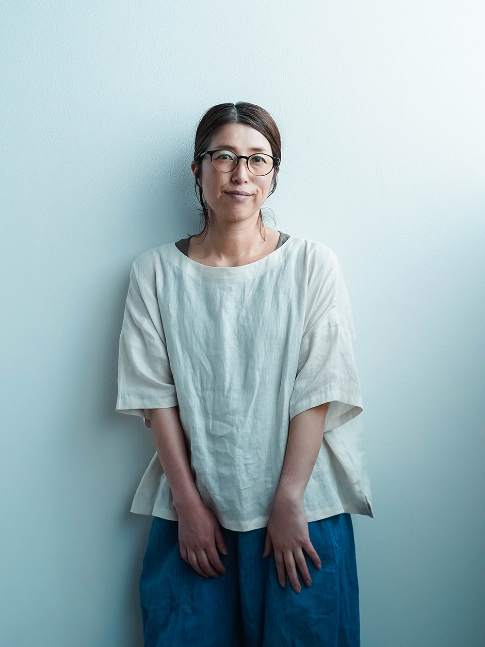 リネントップス】これが、元祖よしT！ ドルマントップス / レモン