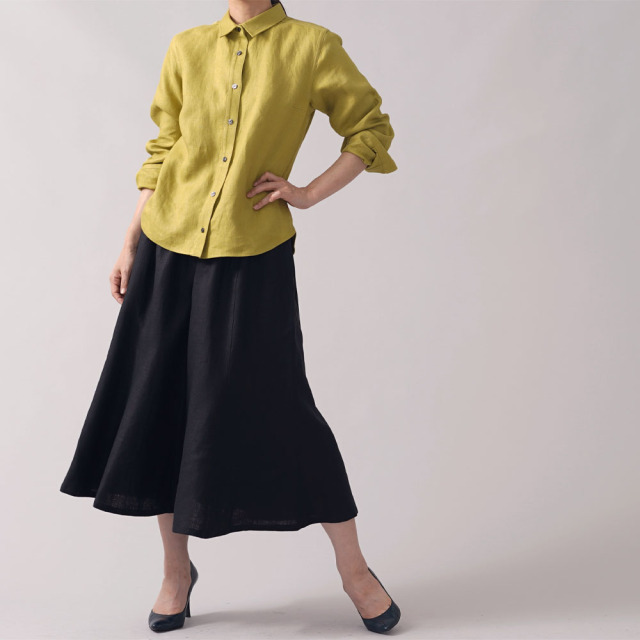 プレミアム】 リネンシャツ wafu史上最高の感動リネン