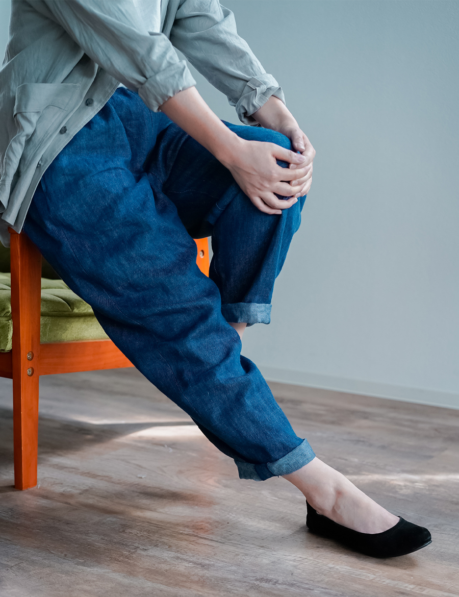 リネンパンツ】みんな大好き 一番使いやすいシルエットのリネンデニム