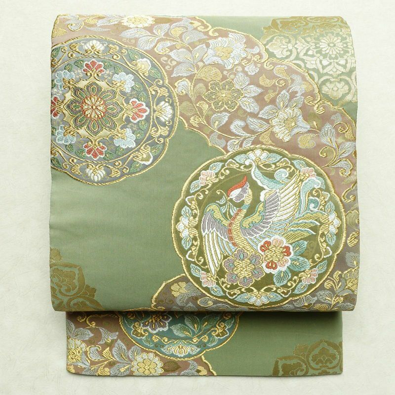 振袖 良品 金駒刺繍 正絹 古典柄 袷仕立て 身丈166.5cm 裄丈66.5cm