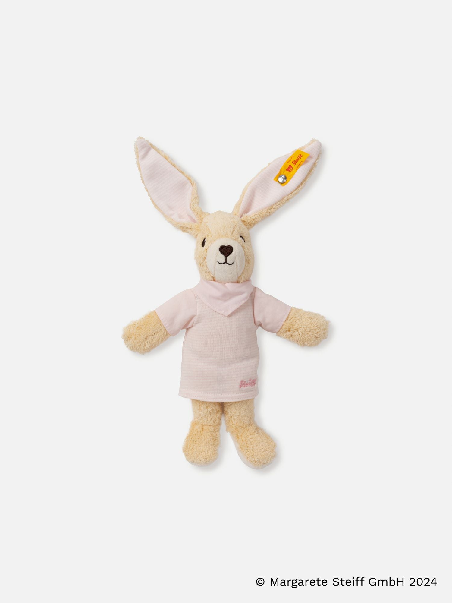 シュタイフ ぬいぐるみ 「うさぎのホッペルちゃん」（ブルー） |ベビー