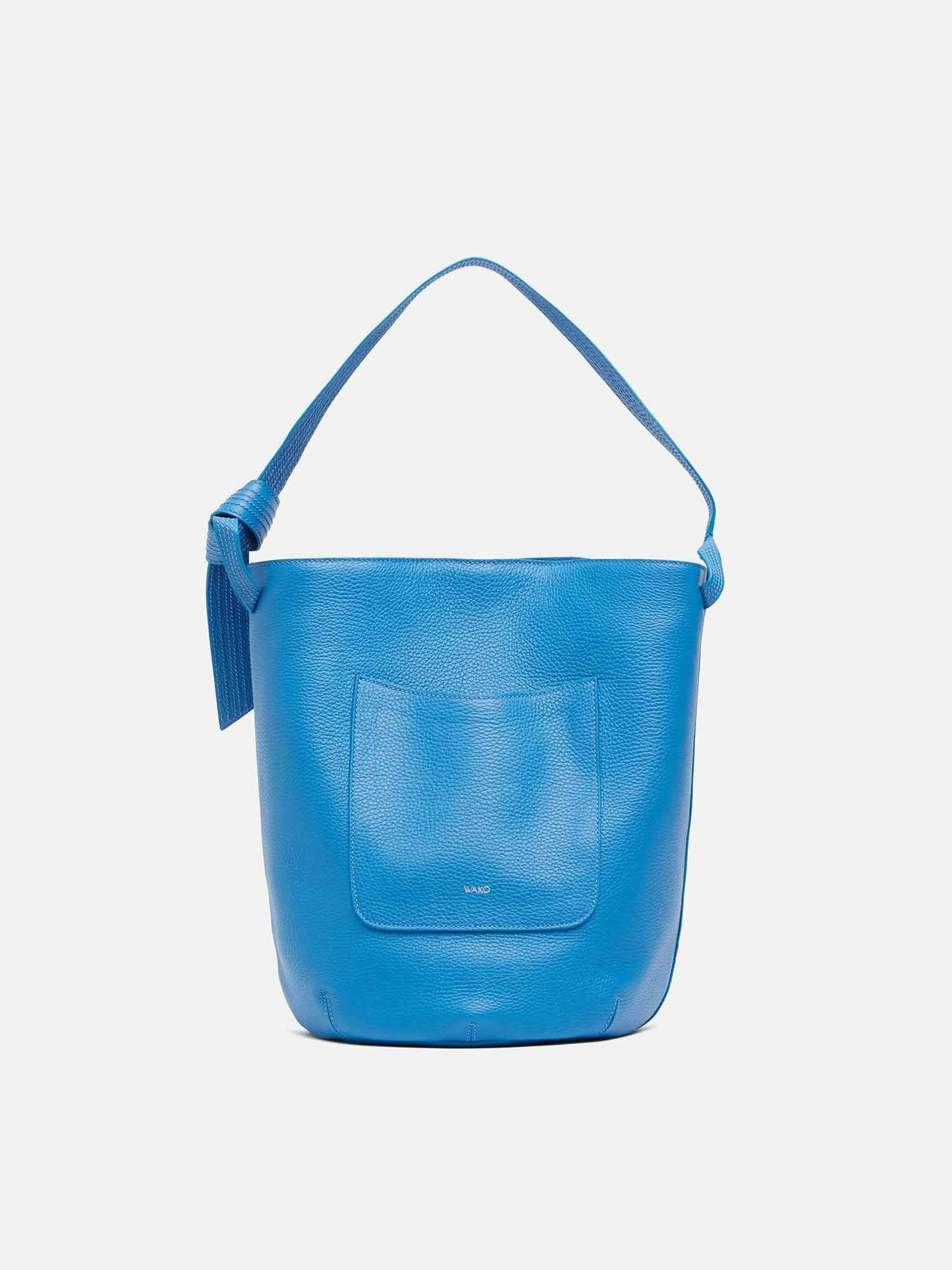 WAKO×MAURO GOVERNA バッグ WAKO CALLIE MISO ラージ ネイビー