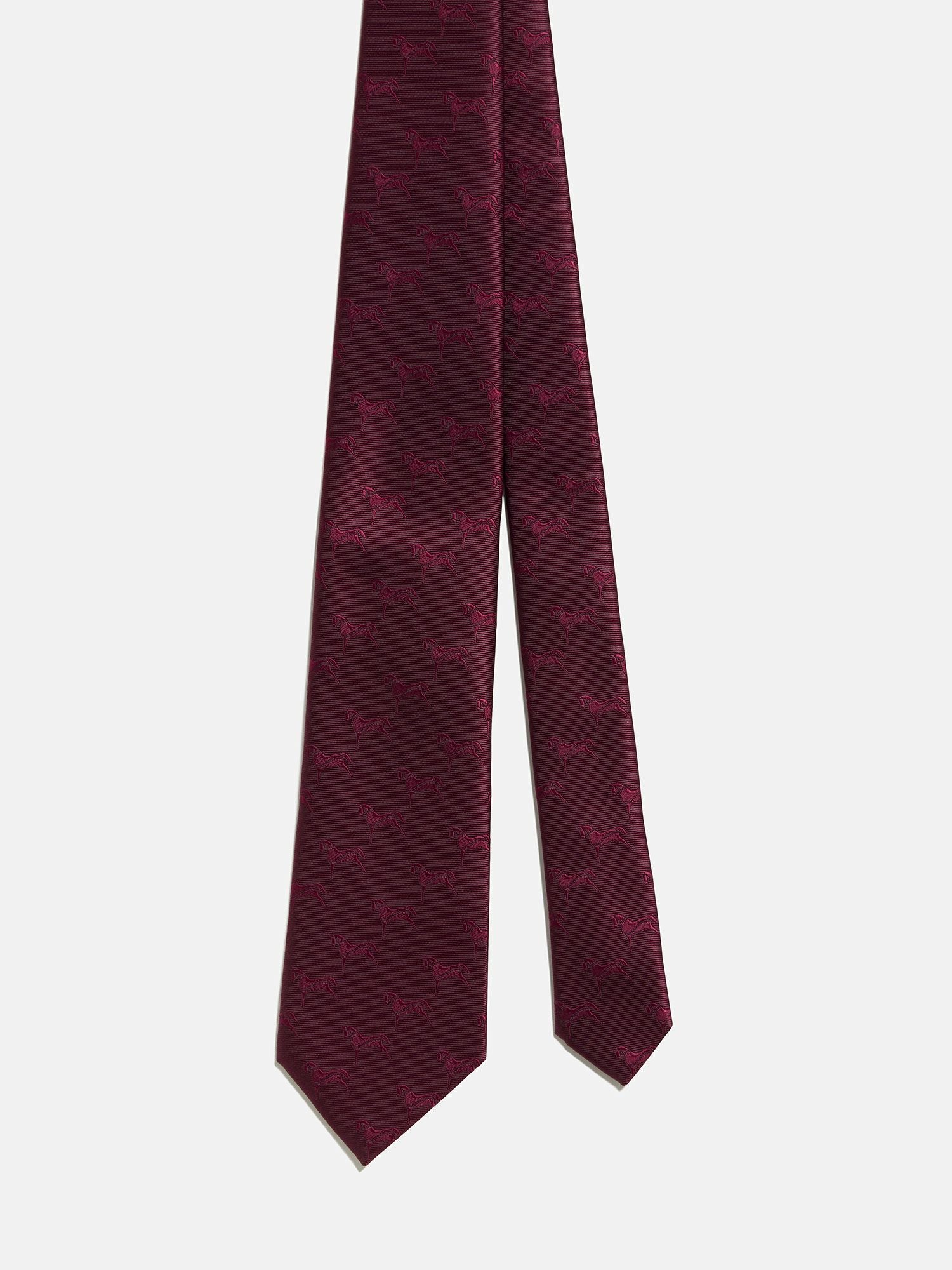 ネクタイ ＜干支/ウマ＞ ワイン |メンズ ファッション雑貨 | WAKO公式