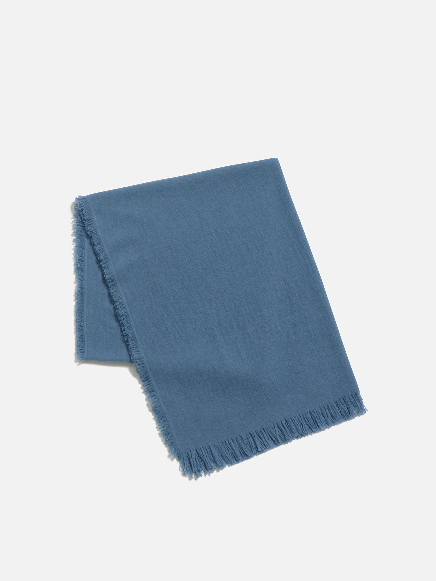 アソースメレ カシミヤマイクロバスケットストールii ブルー |ストール