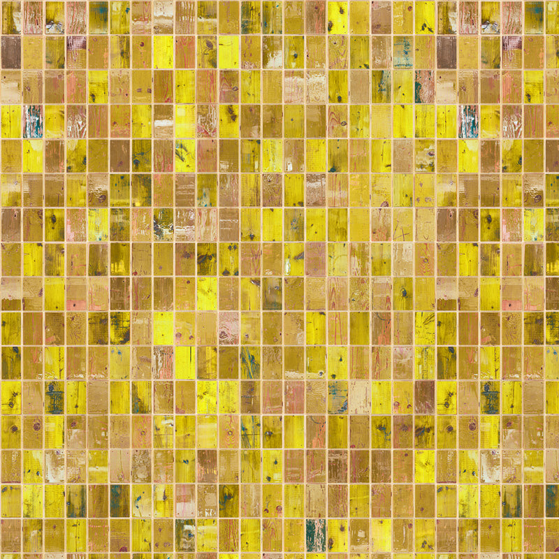 Waste Tiles Wallpaper by Piet Hein Eek / Yellow PHE-23 | 輸入壁紙