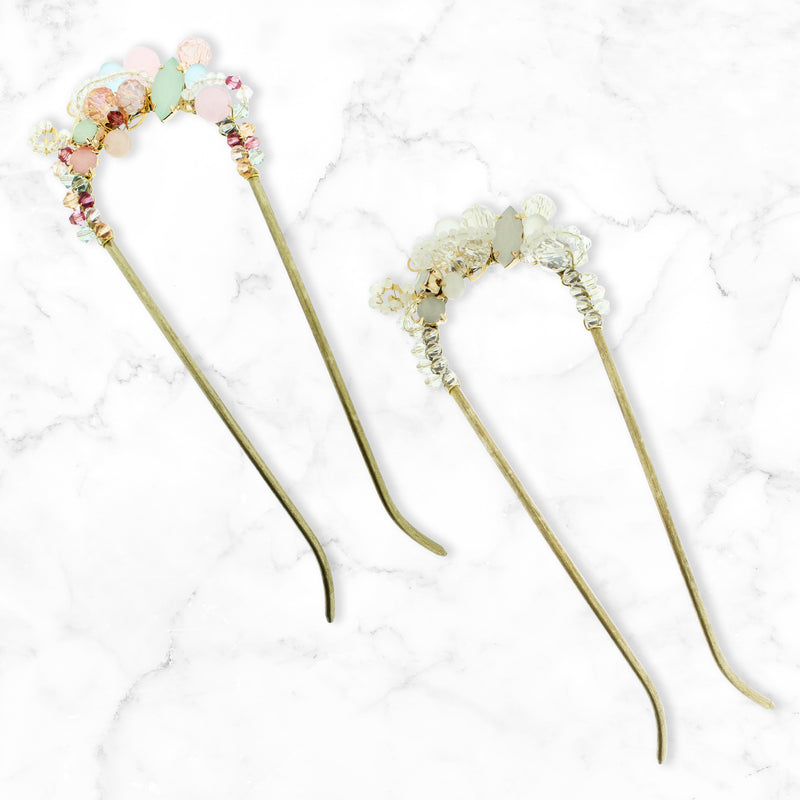 二又かんざし（まとめ髪を作る）） | 簪・ヘアアクセサリーブランド