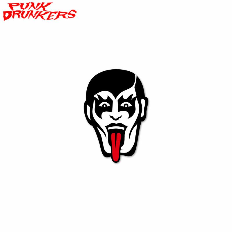 パンクドランカーズ PUNK DRUNKERS ステッカー / PKDSSあいつ (BLACK