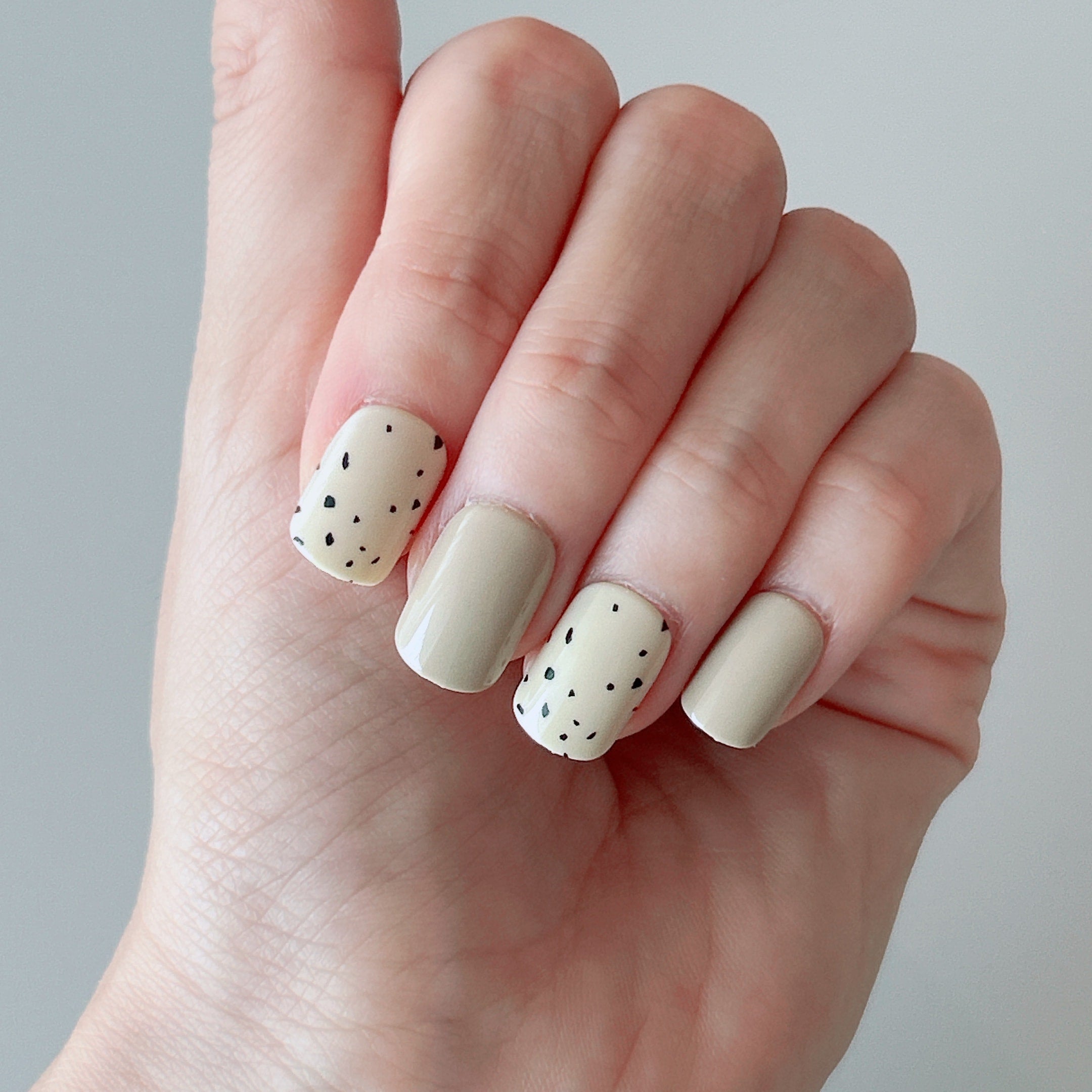 在庫限り】つけ爪 PB. fasmy ネイルチップ 24枚入 01 クリーム 054415