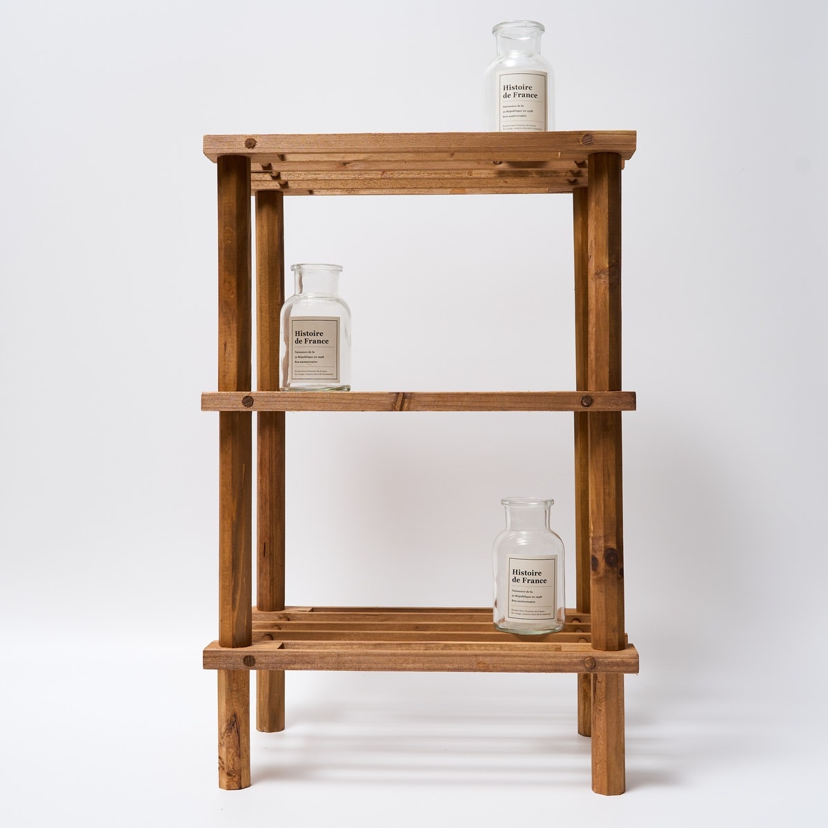 ラック オープンラック 物品棚 小棚 木製 3段 diy 収納棚 おしゃれ