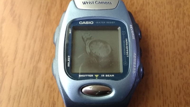 CASIOのリストカメラWQV-2 | 時計De娯楽