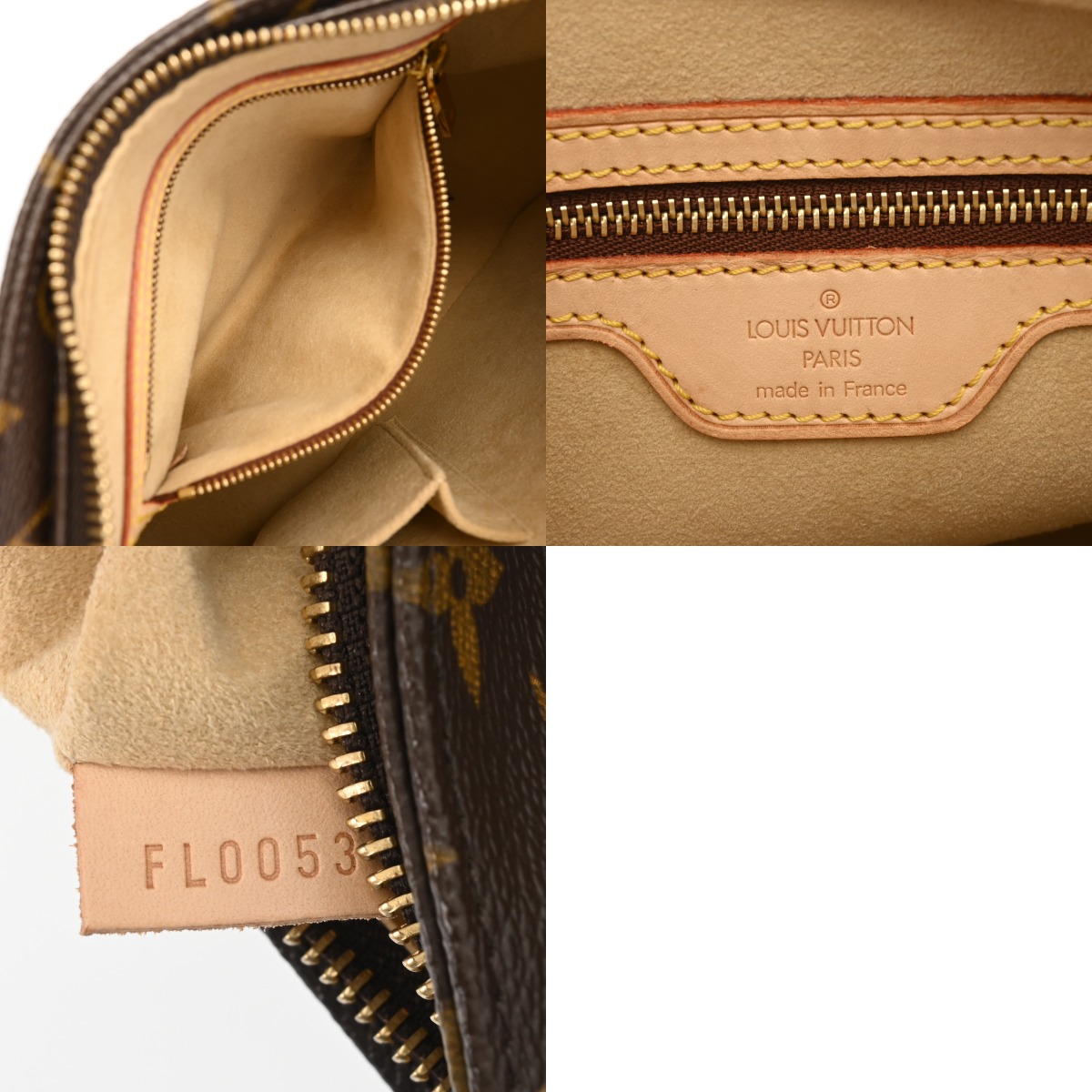 ルイ ヴィトン モノグラム ルーピング MM ブラウン M51146 モノグラム