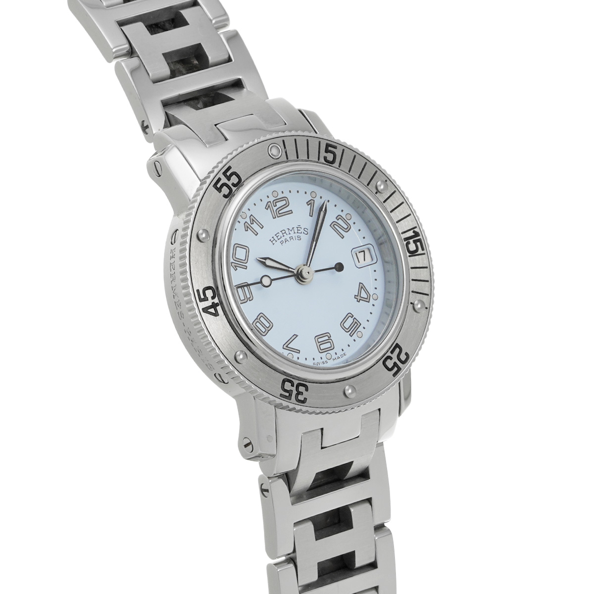 エルメス クリッパー ダイバー CL5.210 ホワイト レディース 時計