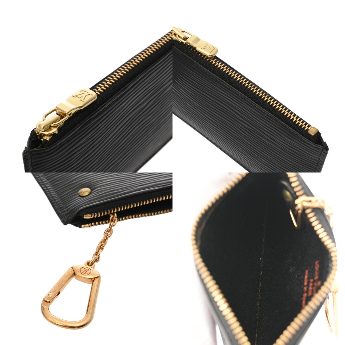 ルイヴィトン エピ ポシェットクレ ノワール M63802 エピレザー ユニ