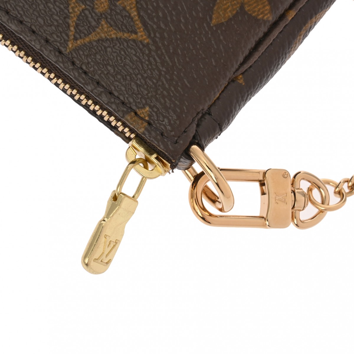 ルイ ヴィトン モノグラム ミニポシェットアクセソワール T&B ブラウン