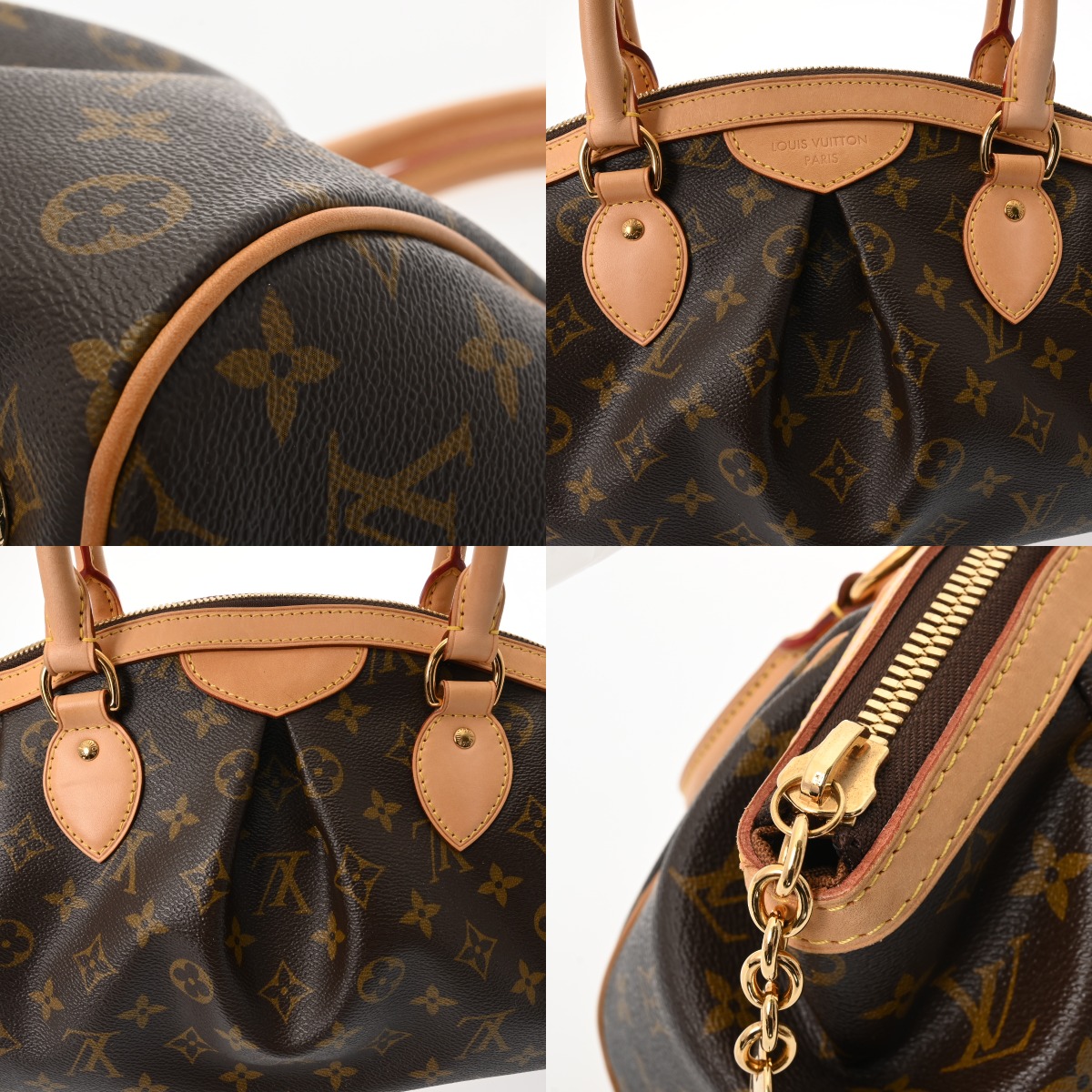 ルイ ヴィトン モノグラム ティボリ PM ブラウン M40143 モノグラム