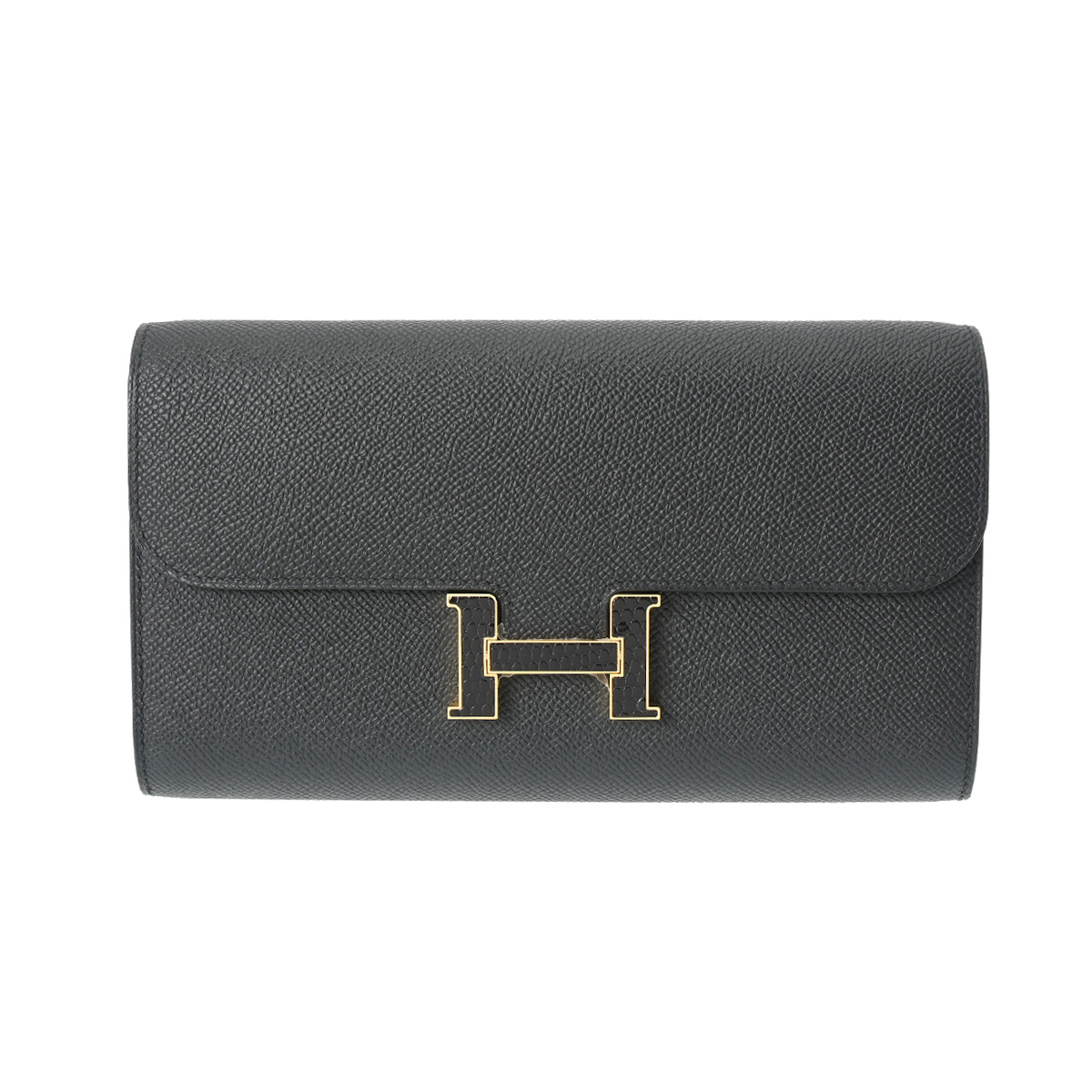 エルメス コンスタンスロング トゥーゴー ブラック/ゴールド金具