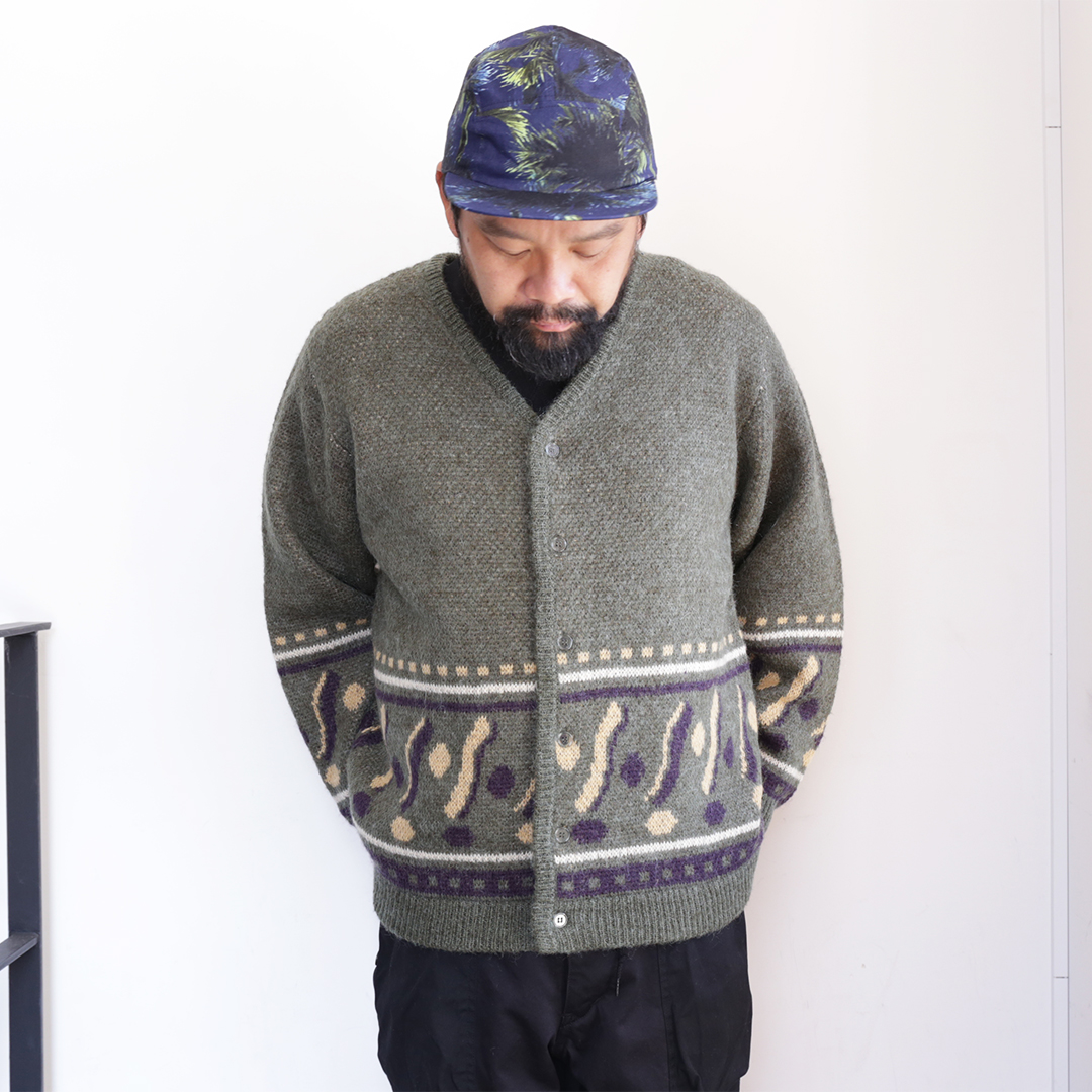 COMFORTABLE REASON / FLOATING MODERN CARDIGAN | wax clothing