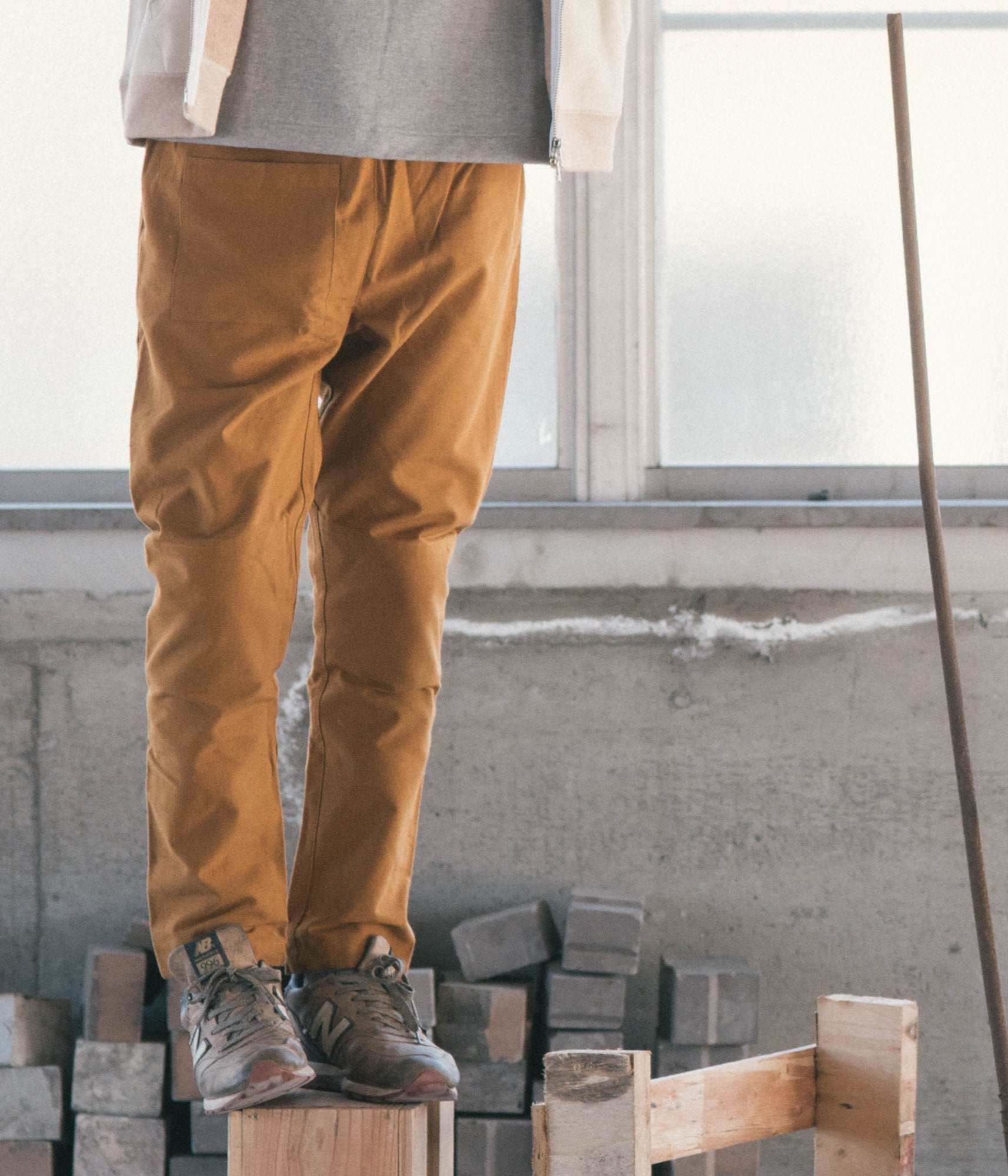 もんぺ 無地 薄地｜うなぎの寝床